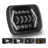 Led Faros 5x7 6x7 H4 Jeep Blanco Ambar Flechas 4x4 Yj Xj