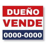 10 Carteles Inmobiliarios Vende Alquila 50x60 Rígido 1mm