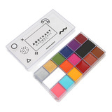 Paleta De Pintura Corporal Imagic, 16 Colores, Pintura Facia