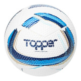 Bola Campo Oficial Asa Branca Td 1 Topper Cor Azul | Prata | Ouro