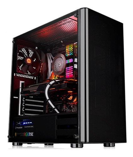 Gabinete Gamer Thermaltake Tt Vidrio Templado V200 Usb 3.0