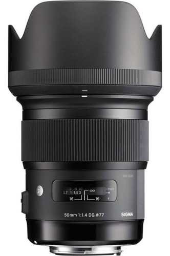 Lente Sigma 50mm F1.4 Art P/ Nikon Bis 4 Años Gtía. Oficial