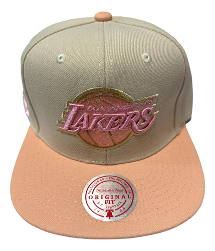  Gorra Mitchell And Ness Nba Lovers Lane Snapback Lakers