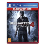 Jogo Uncharted 4 A Thief's End - Ps4 Usado