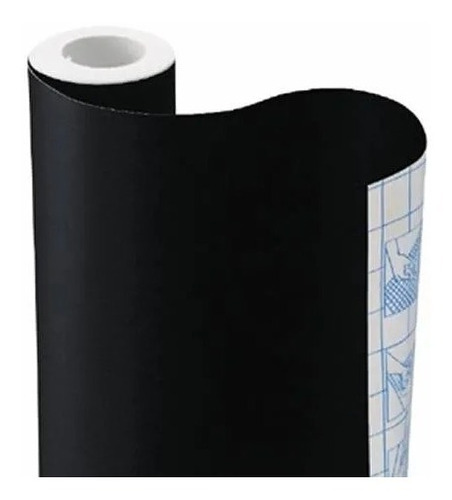 Adesivo Vinil Preto Para Envelopamento 45cm X 10m