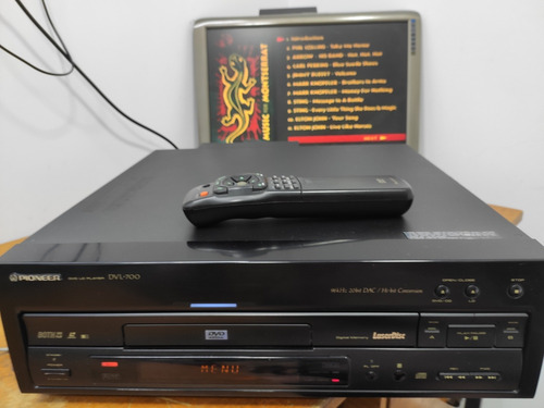 Laserdisc Pioneer Dvl-700 C/controle Super Conservado Cld