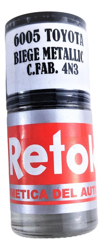 Pintura Retok Toyota Beige Mica Met Metalico C. Fabrica 4n3