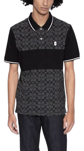 Coach Camisa Polo Hombre Manga Corta