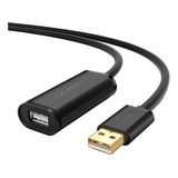 Cabo Extensão Ativo Ugreen Usb 2.0 Macho P Fêmea 5 Metro