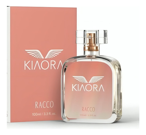 Deo Colônia Feminina Perfume Feminino Kiaora Racco 100ml    