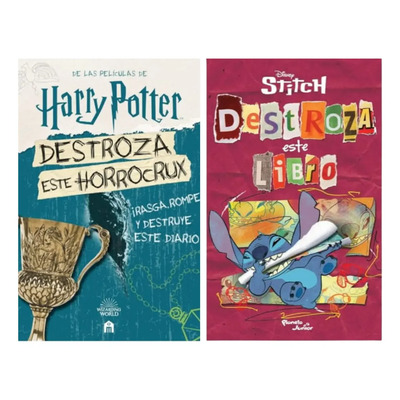 Destroza Este Diario Duo ( Harry Potter & Stitch ) | Meses sin interés