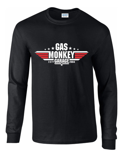 Playera Gas Monkey, Peso Completo 100% Algodón Ml