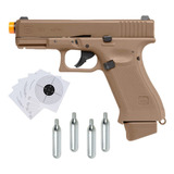 Airsoft Glock 19x Gen 5 Blowback Bbs Tanques Co2 6mm Xchws C