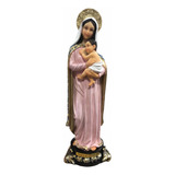 Virgen De La Salud En Porcelana Italiana 21 Cm