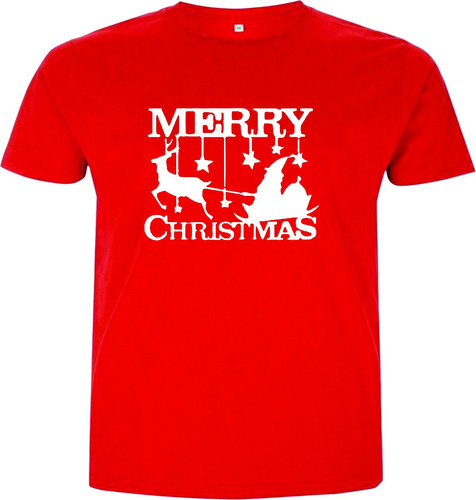 Camisetas Navideñas Merry Christmas Navidad Adultos Y Niños 