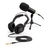 Kit Zoom Zdm-1pmp Podcast Microfono + Auricular + Accesorios