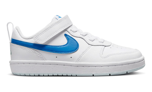 Zapatillas Para Niños Nike Court Borough Low 2 Blanco