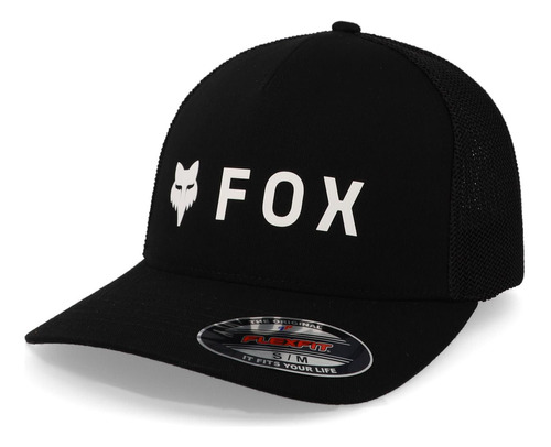 Gorra Fox Flexfit Absolute 31618-001 Negro Cerrada