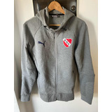 Puma Campera Buzo Independiente Gris Talle M Excelente