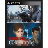 Resident Evil Code Veronica X + Re 4hd Ps3 Juego Original