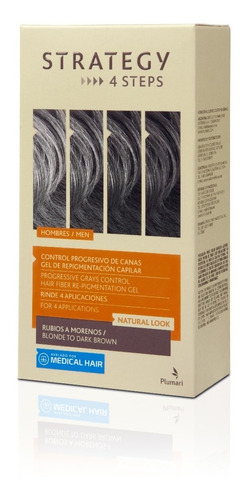 Strategy Gel De Repigmentación Capilar Para Canas 4 Steps 