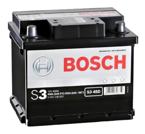 Bateria Bosch S4 45d 12x45 Chevrolet Combo Sin A/a Diesel