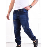 Jean Mom Carpintero 36 Al 48 Roto Blue