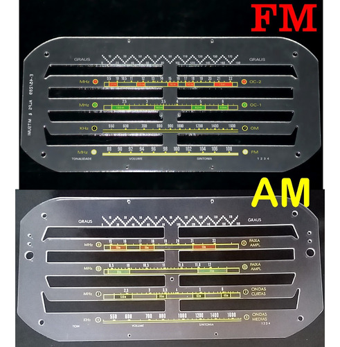 Acessórios Rádio Semp Pt-76/ac-431 Am/fm (leia Descrição)