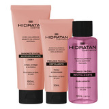 Kit  Skincare Limpeza Facial Hidratante Hialurônico Hidratan