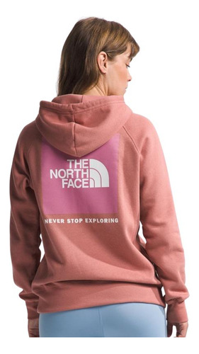 Polerón Mujer The North Face Box Nse Pullover Hoodie Rosa