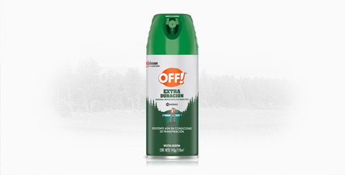 Repelente Off Aerosol Extra Duracion 138g Pack X12 Unidades