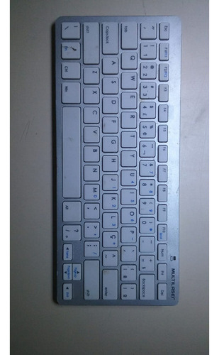 Teclado Multilaser Pc Sem Fio Bluetooth Tc165 Keyboard