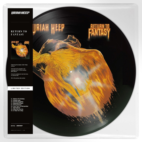 Uriah Heep Lp Return To Fantasy Vinil Picture Disc 2023