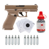 Airsoft Glock 19x 10co2 .177 Gen5 Blowback Xchws P