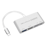 Hub Usb-c 3.0 2.0 Multi Lector 5 En 1 Otg Tf Sd