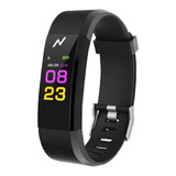 Smartband, Reloj Inteligente, Noga Band Ng-sb01, Malla Negra