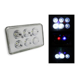 Faro Luz Led Para Moto 5 Pulgadas 6 Leds 6w Alta/baja Ds