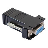 Adaptador Vga A Cable De Red Extensor Rj45 Hembra, 1 Pieza