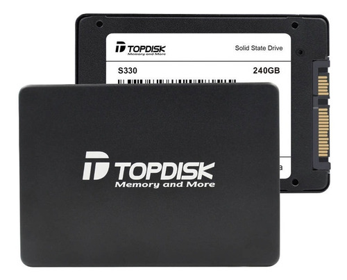 Disco Sólido Ssd Interno Marca Topdisk 240gb Negro, 3d Nand