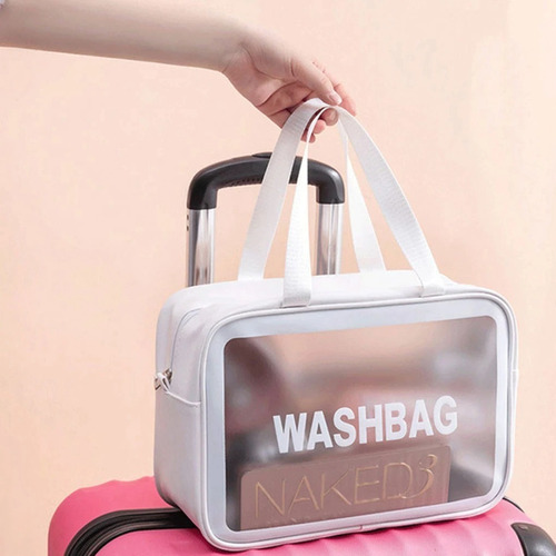 Organizador Neceser Impermeable Accesorios Maquillaje Baño