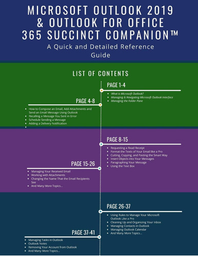 Libro: Microsoft Outlook 2019 & Outlook For Office 365 A And