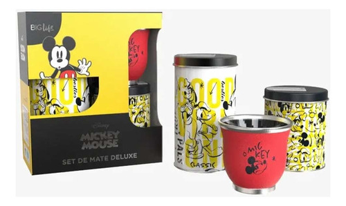 Set De Mate Deluxe Disney Mickey Mouse Big Life