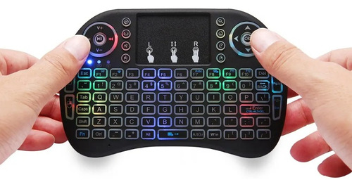 Mini Keyboard Led Inalámbrico