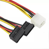 Cabo Adaptador Molex 4 Pinos Para Sata Y