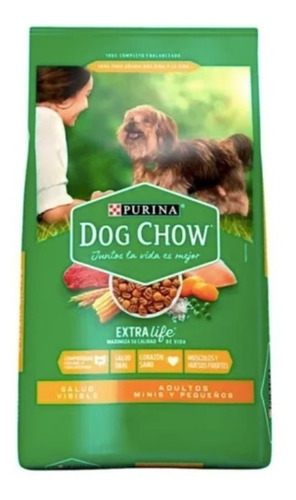  Croquetas Dog Chow Para Perros Adultos Razas Pequeñas 25 Kg