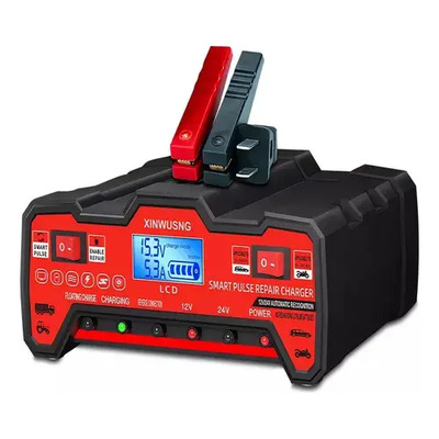 GOROFIT Cargador De Baterías Inteligente Automático Para Auto Y Moto | MercadoLibre