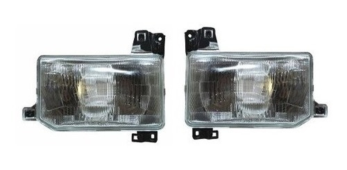 Par Juego Faros Nissan Pu 720 1992 - 1993 Con Ajustes Xry