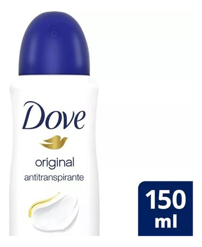 Kit 2 Desodorante Dove Feminino Original 72h 150ml Promoção