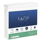 Queen Size Luna Premium 100% Hipoalergénico Protector De Col