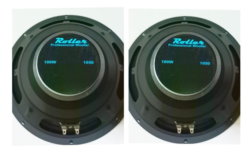 2 Parlantes Woofers Roller 10 PuLG 100w Para Bafle